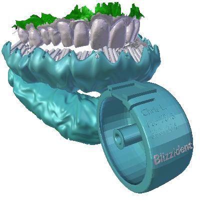 Blizzident: зубная щетка, которая чистит все зубы сразу