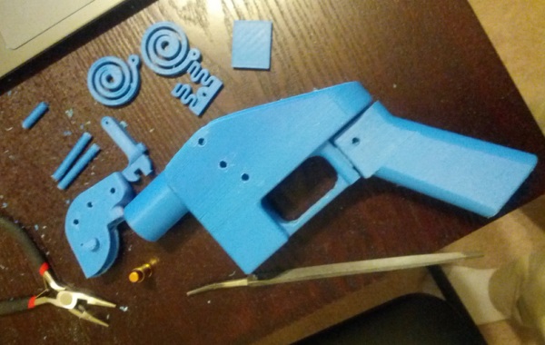 Окончательная версия 3D печатного пистолета способна выдержать всего один выстрел