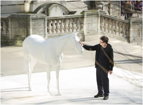 Английская статуя лошадки в полный размер при помощи 3D сканирования