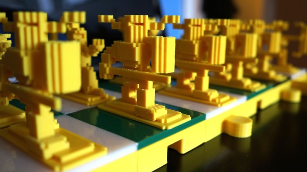 3D печатная версия традиционной компьютерной игры Archon