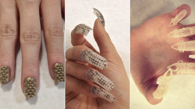 3D печатные затратные ногти от Laser Girls