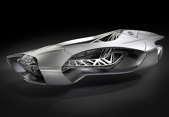 Футуристический 3D печатный автомобиль EDAG Genesis дебютирует на Женевском автомобильном салоне 2014