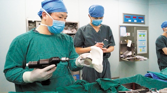 Китайские докторы использовали 3D печать при проведении сложной операции