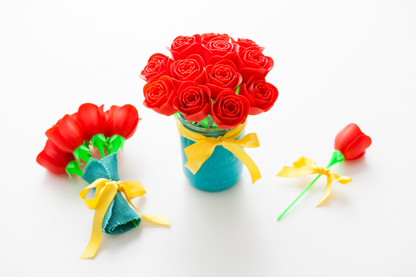 Невянущие розы, сделанные при помощи 3D печати (+ видео)