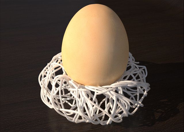 Уникальные 3D печатные подставки для яиц