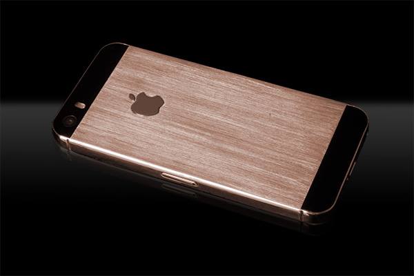 1-ая золотая модель iPhone 5S 18K сделана средством 3D печати