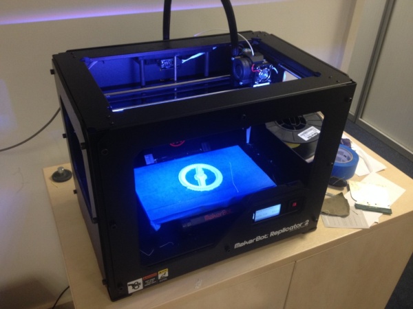 3D печатные механические часы от Makerbot