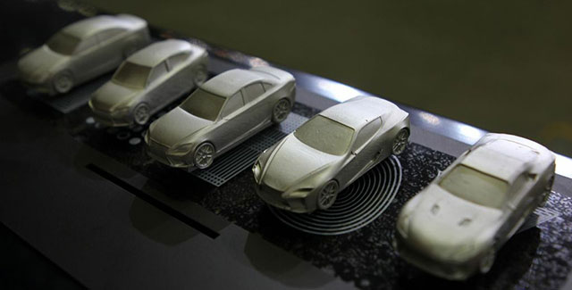 3D печатный Lexus на Сеульском автомобильном салоне 2013