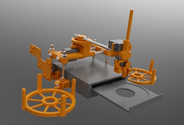 3D печатный общедоступный бот Джек Потрошитель