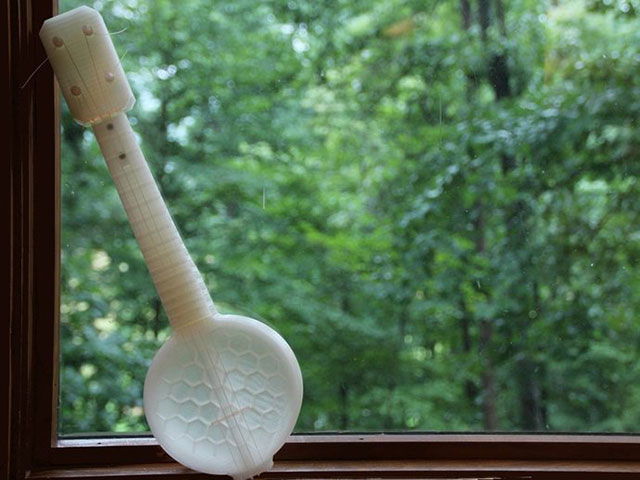 3D печатное банджо-укулеле
