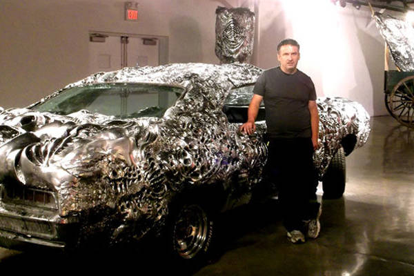 Живописец Иоан Флори сделал модель Форд Gran Torino при помощи 3D принтера