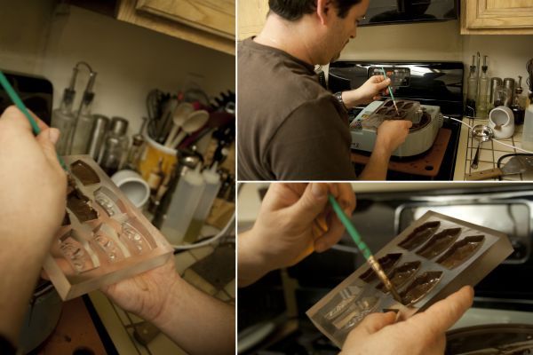 Живописцы употребляют 3D сканирование и 3D печать, чтоб сделать формы для шоколада