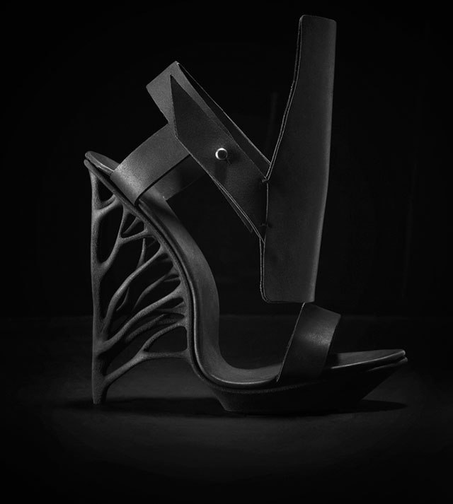 Новенькая дизайнерская 3D печатная обувь – ассортимент вырастает