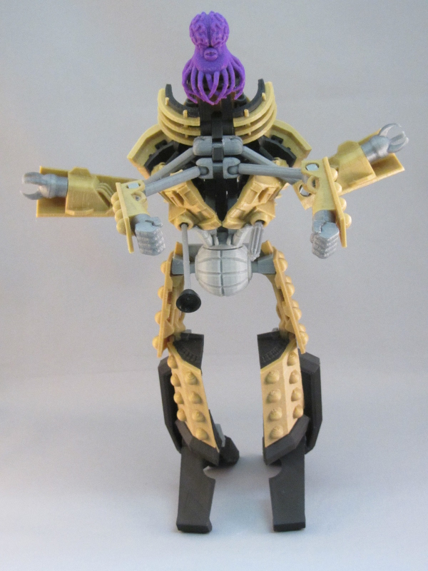Робот-трансформер из телесериала «Доктор Кто» сотворен при помощи 3D печати