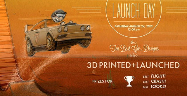 Спроектируйте и разбейте 3D печатный автомобиль!
