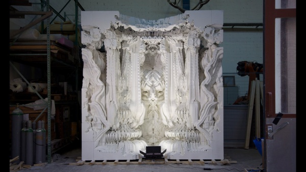 Цифровой гротеск: 3D печатная комната с безумными элементами сейчас готова
