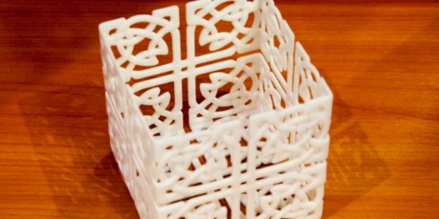 3D написанный канделябр