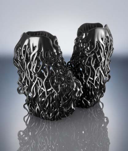 3D печатная обувь в виде корней от Stratasys