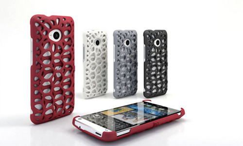 3D печатные чехлы для телефонов Самсунг Galaxy S4 и HTC One
