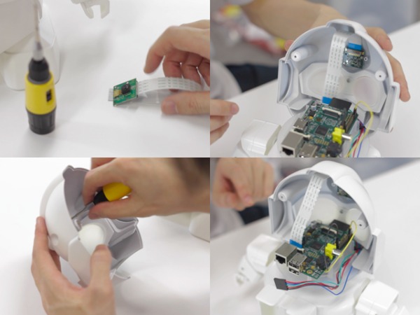3D печатный бот Raspberry Pi на  Kickstarter