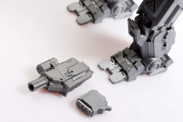 3D печатный трансформер Atlas от почитателя Mechwarrior