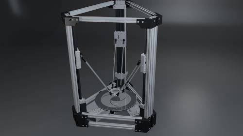 3D принтер Aluminatus Trident — любительская разработка польского конструктора