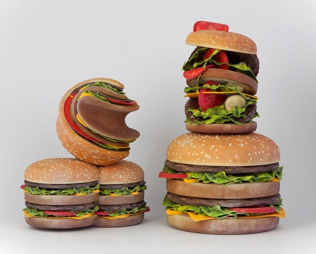 Гамбургеры из 3д принтера