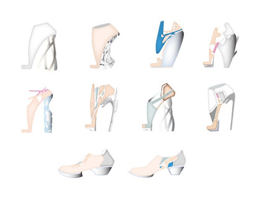 Кости животных вдохновили Чимин Хонг на 3D печатные туфли