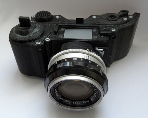 OpenReflex: общедоступная 3D печатная SLR камера