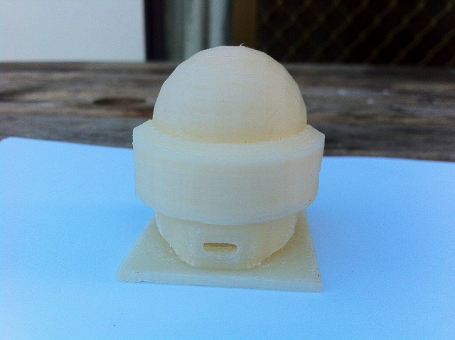 Печать 3D модели шлема