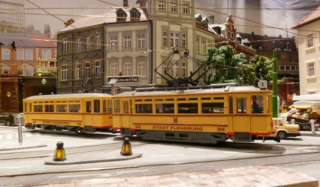 Поезда, трамваи и 3D печатные модели