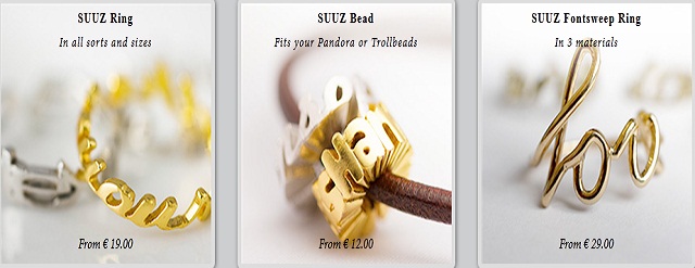 Сделайте свой дизайн 3D печатных украшений онлайн с Suuz.com
