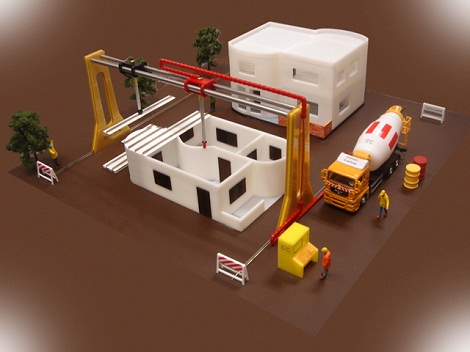 3D принтер способен выстроить дом за 20 часов