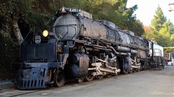 Большой 3D печатный локомотив 4-8-8-4 Big Boy воссоздали за 1000 часов