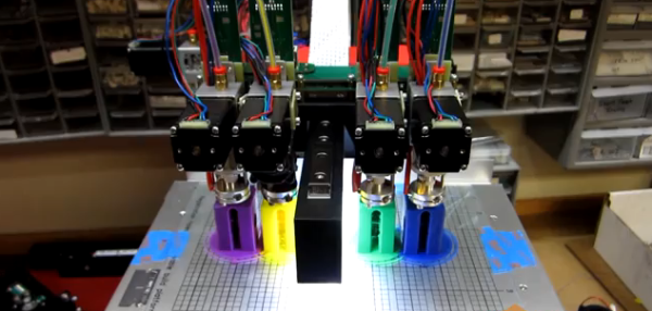 HYREL 3D — 3D печать с 4-мя экструдерами сразу (+ видео)