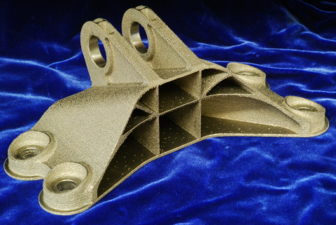 Кронштейн реактивного мотора одолел на Конкурсе дизайнов для 3D печати