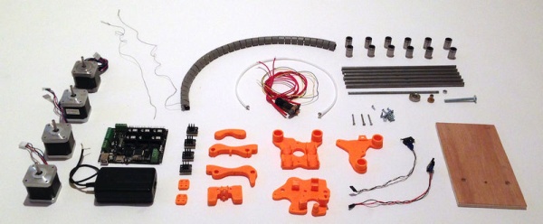 Небольшой и обычный 3D принтер Smartrap с открытым начальным кодом