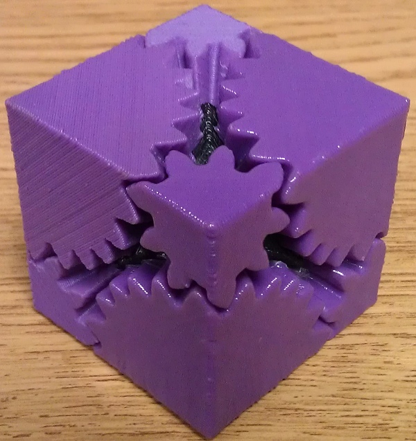 Неописуемые объемы 3D печатного куба