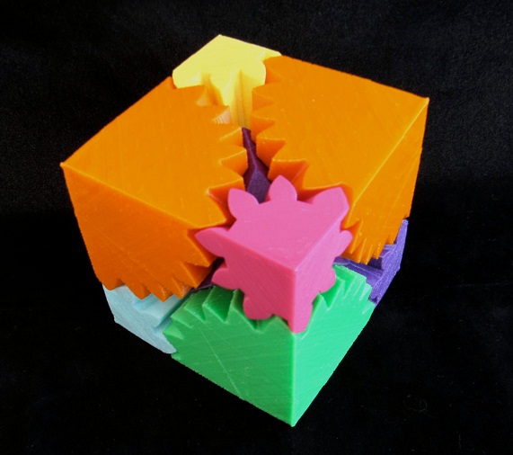 Неописуемые объемы 3D печатного куба