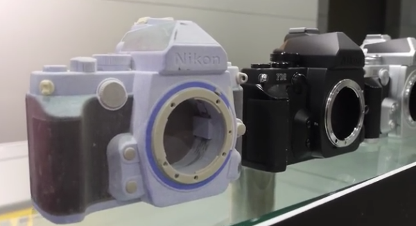 Nikon Df - от 3D печатного макета до производства (видео)
