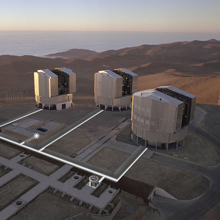 Большой телескоп EЮО с 3D печатными компонентами