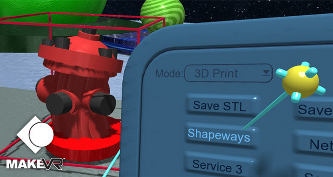 Shapeways сотрудничает с Sixense MakeVR: 3D печать соединяется воединыжды с виртуальной реальностью