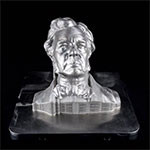 3D отсканированный и 3D печатный Майкл Фарадей