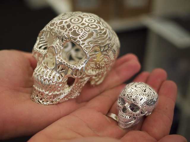 3D печатные модели из серебра от Shapeways стали еще более