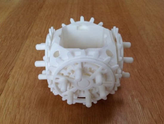 3D печатный «механический кубик из 28 частей» работает автономно