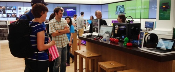 3D принтеры MakerBot поступили в 18 магазинов Microsoft