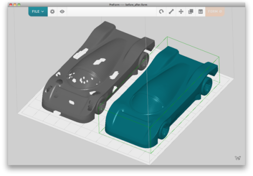 Formlabs выпустила PreForm для Mac OS X