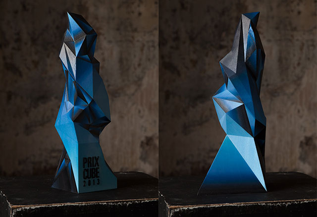 Живописец Хьюго Арчиер стал создателем 3D печатной заслуги для Prix Cube Awards