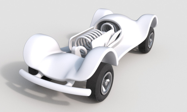 Кто стал фаворитами конкурса 3D печатных спорткаров?