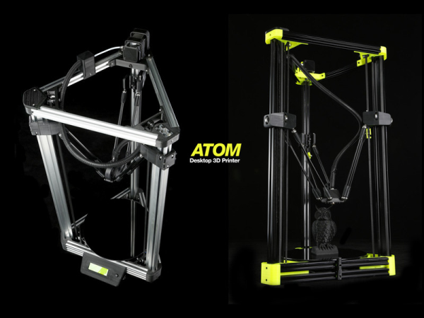Новый 3D принтер Atom ZecZec от ALT Design (+ видео)